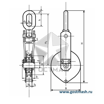 Блок II-У-160 ОСТ 5.2002-87